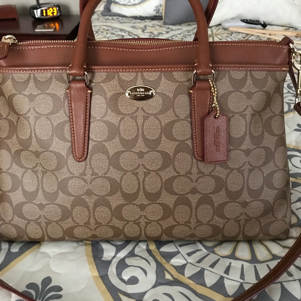 coach morgan satchel